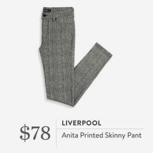 NWOT Liverpool “Anita” skinny pant